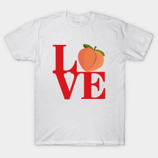 Love Peach Emoji T-Shirt